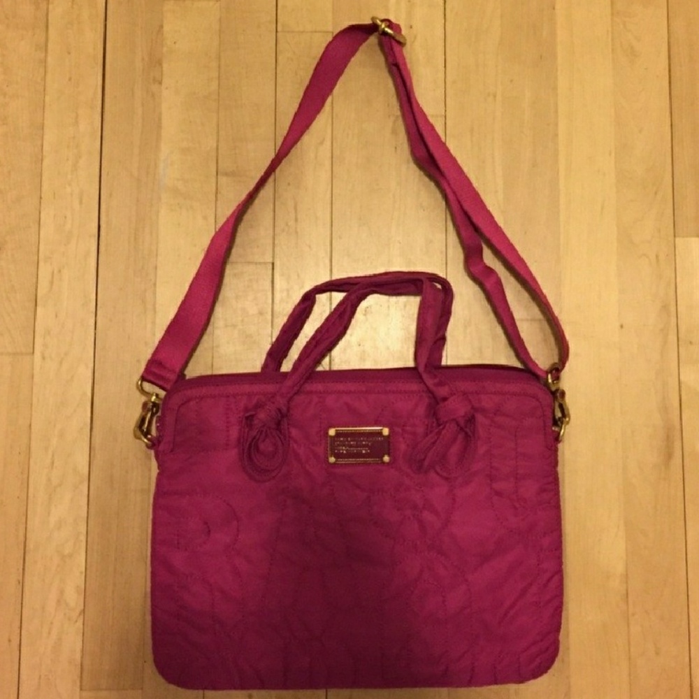 Marc by Marc Jacobs Pink Laptop Bag 17 inches